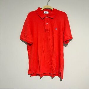 Southern Tide Mens Coral Collared Skipjack Polo Shirt Size L